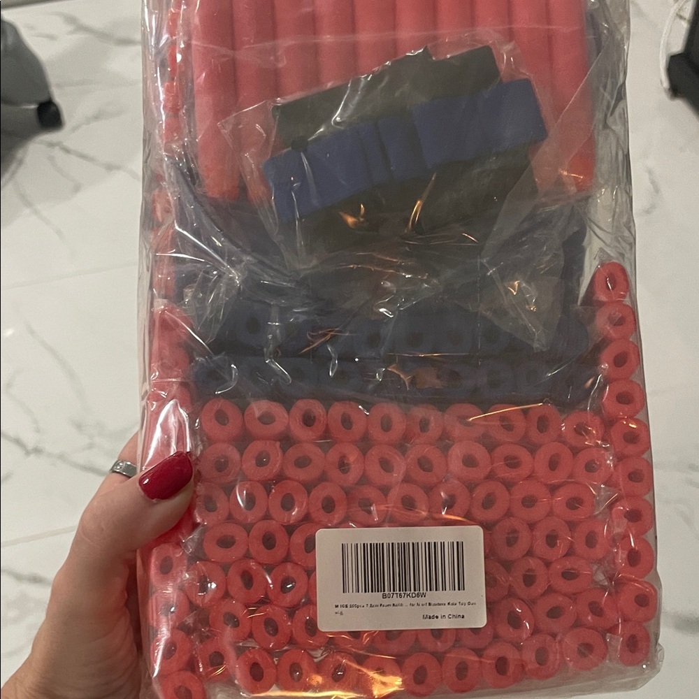 Red and Blue Foam Dart Set